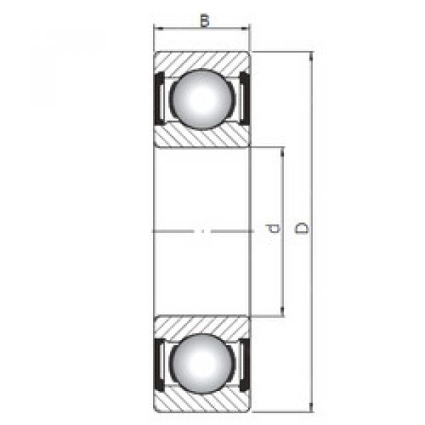 Подшипник 61836 ZZ ISO #1 image