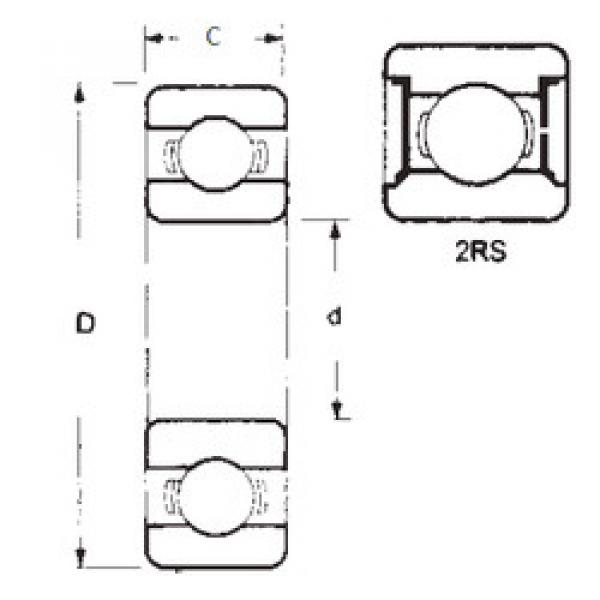 Bantalan 16006-2RS FBJ #1 image