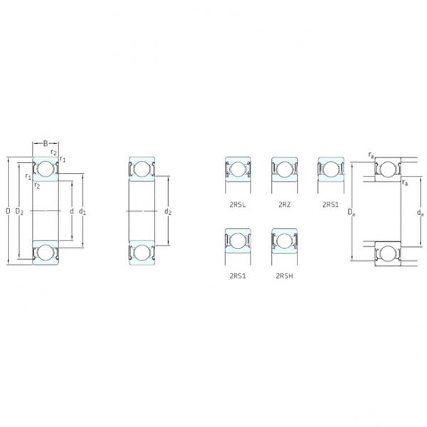 Bantalan 6001-RSH SKF #1 image