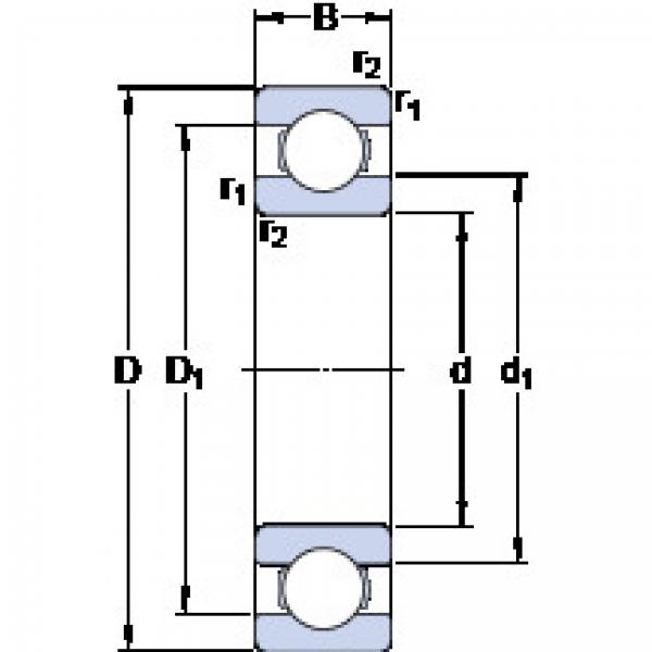 Bantalan 16014 SKF #1 image