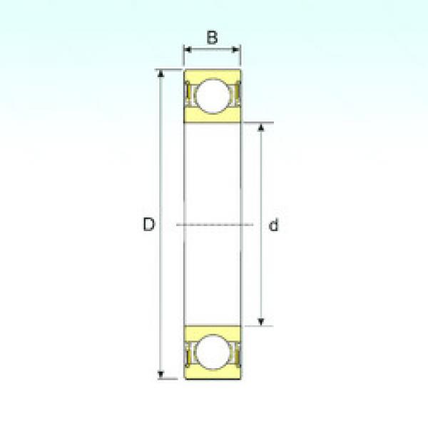 Подшипник 63000-2RS ISB #1 image