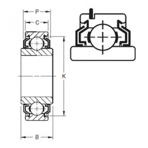 Bantalan 201KLLG2 Timken #1 image