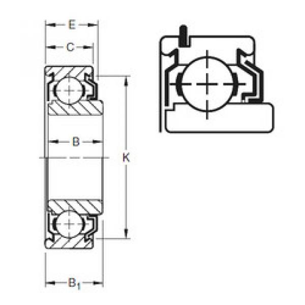 Bantalan 201KLDG3 Timken #1 image