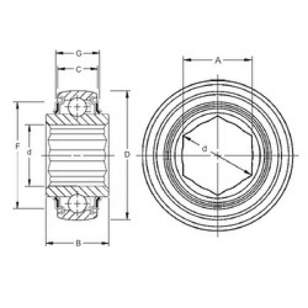 Подшипник GW208PPB22 Timken #1 image