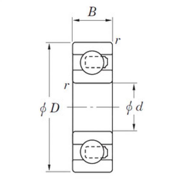 Bantalan 3NC6001HT4 GF KOYO #1 image