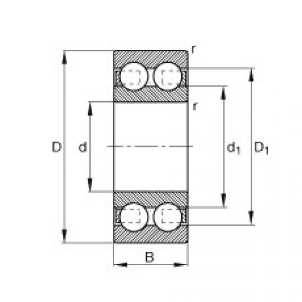 Bantalan 4200-B-TVH FAG #1 image