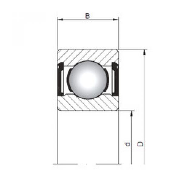 Bantalan 618/2,5 ZZ ISO #1 image