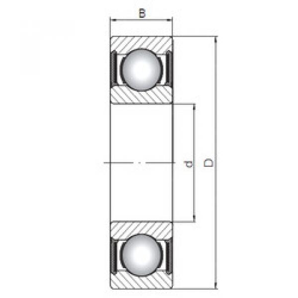 Bantalan 60/28-2RS ISO #1 image