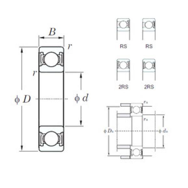 Bantalan 6020-2RS KOYO #1 image