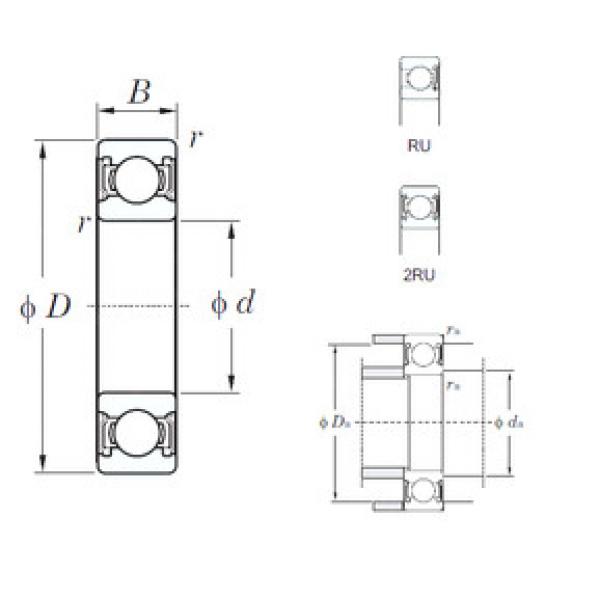 Bantalan 6012-2RU KOYO #1 image