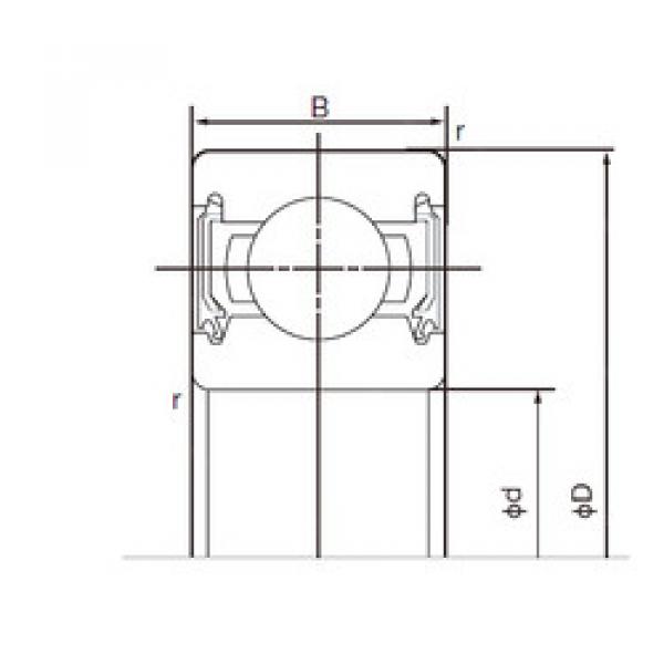 Bantalan 6000-2NSE9 NACHI #1 image