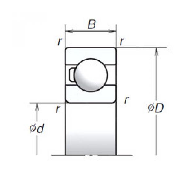 Bantalan 6001T1X NSK #1 image