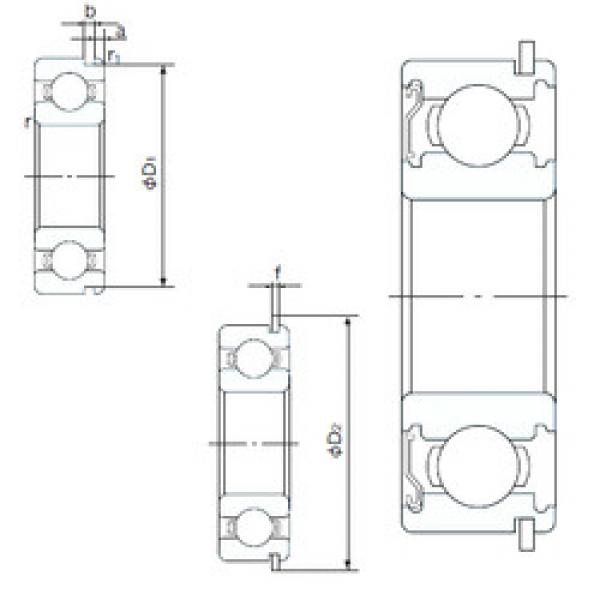 Bantalan 6002ZENR NACHI #1 image