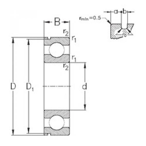 Bantalan 6008-N NKE #1 image