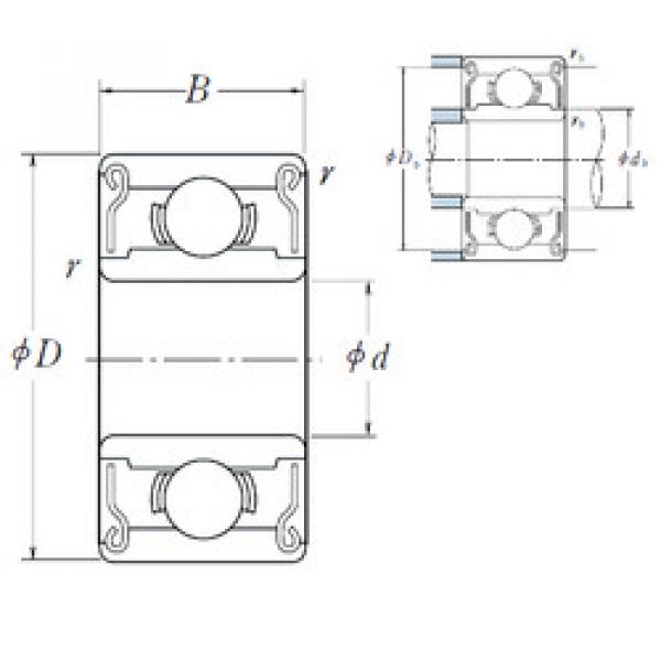 Bantalan 604 ZZ NSK #1 image