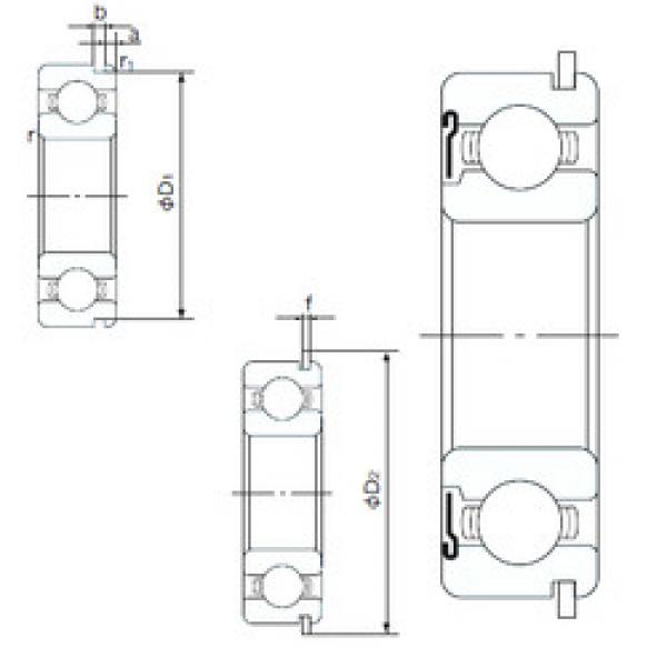 Bantalan 6018ZNR NACHI #1 image