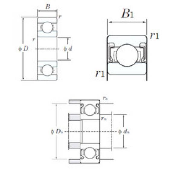 Bantalan 608-2RS KOYO #1 image