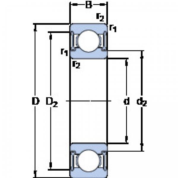 Подшипник W 608-2RZ SKF #1 image