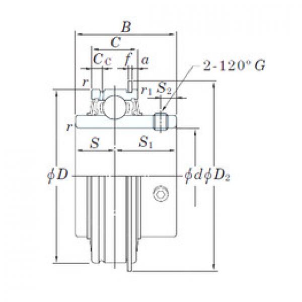 Подшипник ER210-31 KOYO #1 image