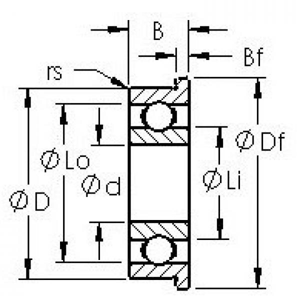 Подшипник SMF74 AST #1 image