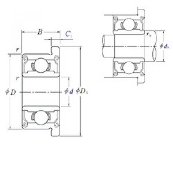 Подшипник F626ZZ1 NSK #1 image