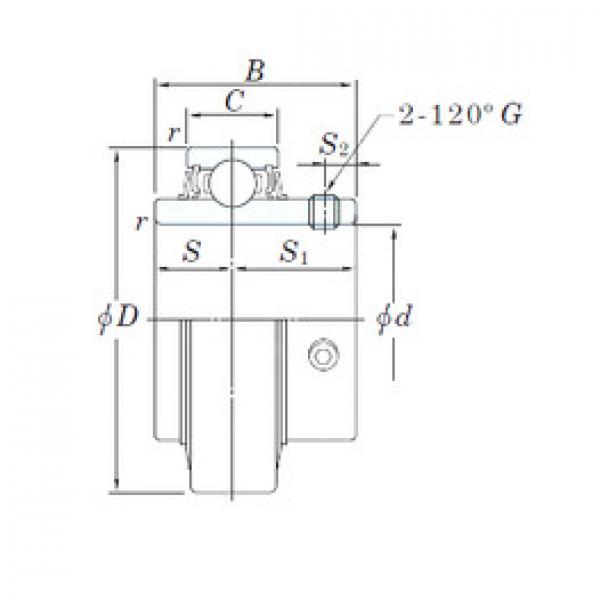 Подшипник RB207-20 KOYO #1 image