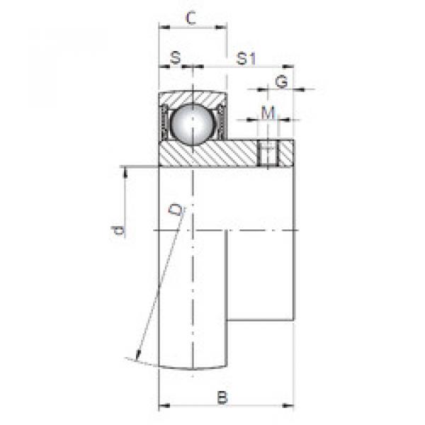 Подшипник SB205 CX #1 image