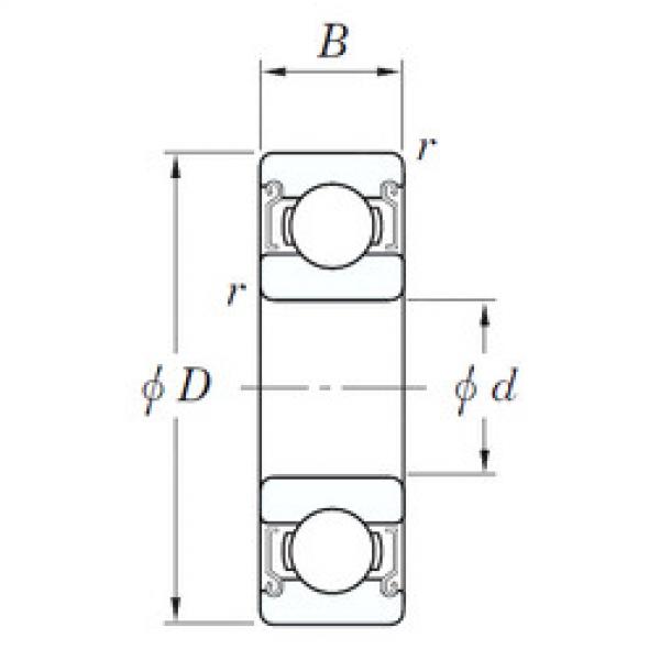 Подшипник SV 6203 ZZST KOYO #1 image