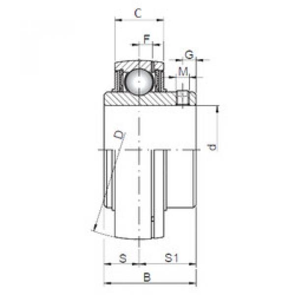 Подшипник UC206 ISO #1 image