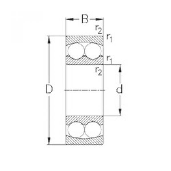 Подшипник 1304 NKE #1 image