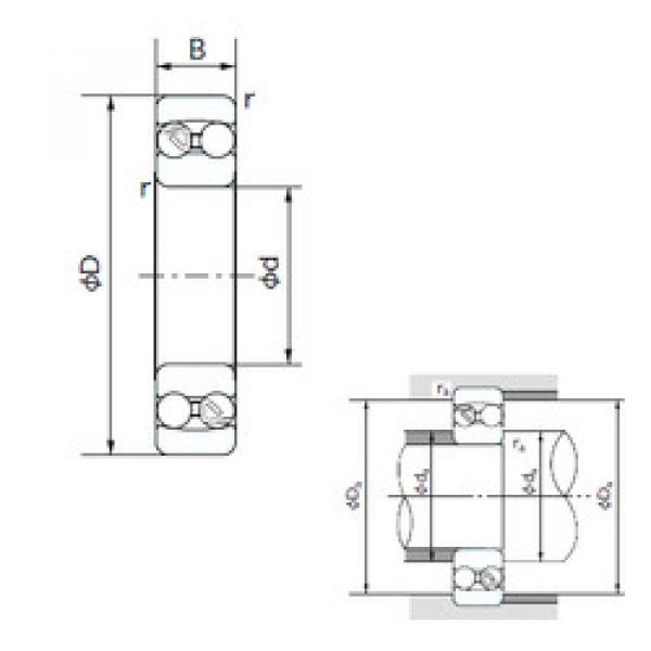 Подшипник 1311 NACHI #1 image