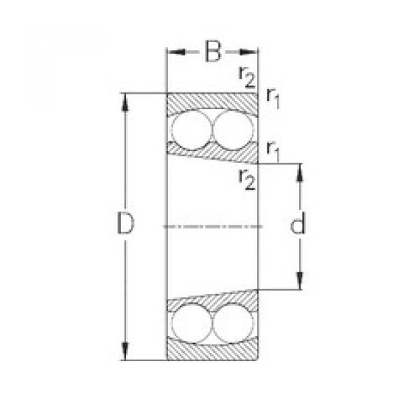 Подшипник 1216-K NKE #1 image