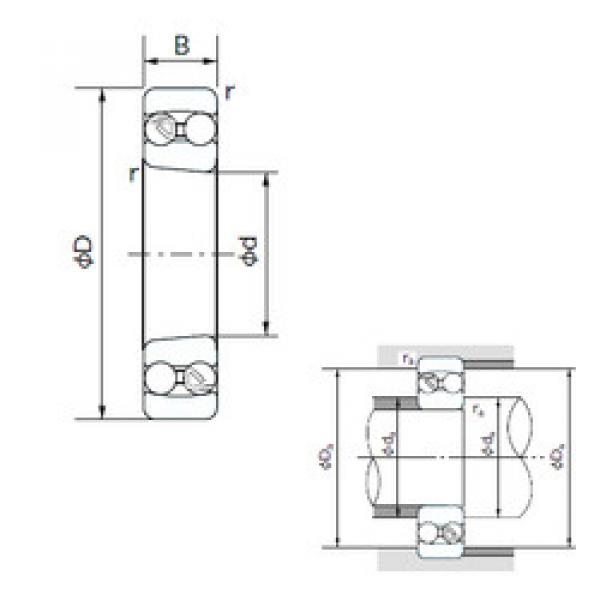 Подшипник 2208K NACHI #1 image