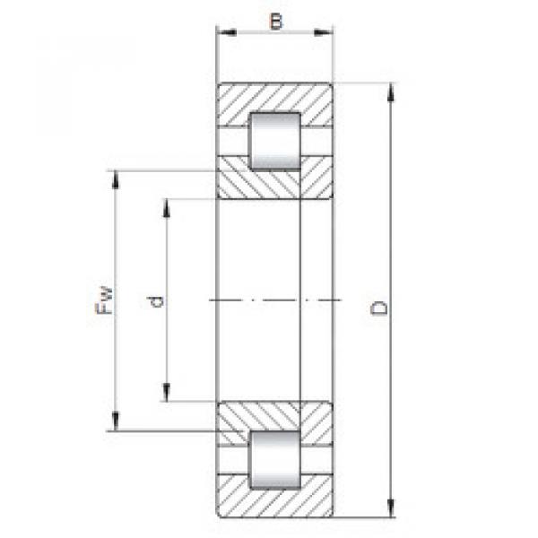 Подшипник NUP3988 ISO #1 image