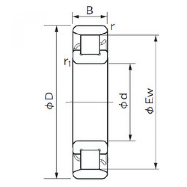 Подшипник N 216 NACHI #1 image