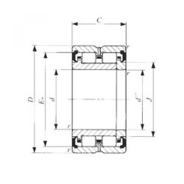 Подшипник TRU 507745UU IKO #1 image