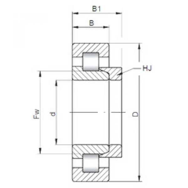 Подшипник NH302 E CX #1 image