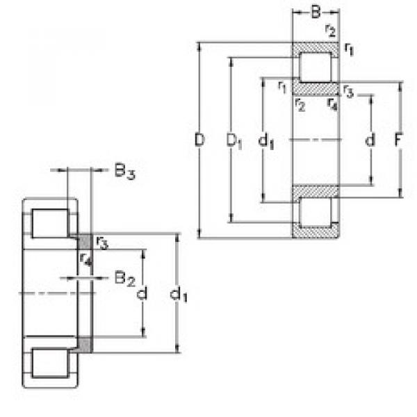 Подшипник NJ2208-E-TVP3+HJ2208-E NKE #1 image