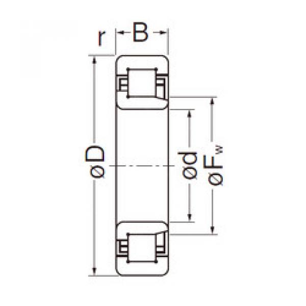 Подшипник NJ2206EG NACHI #1 image