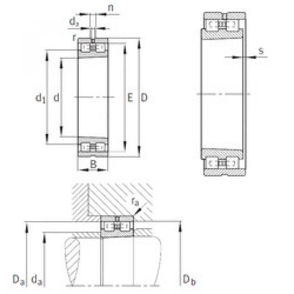 Подшипник NN3007-AS-K-M-SP INA #1 image