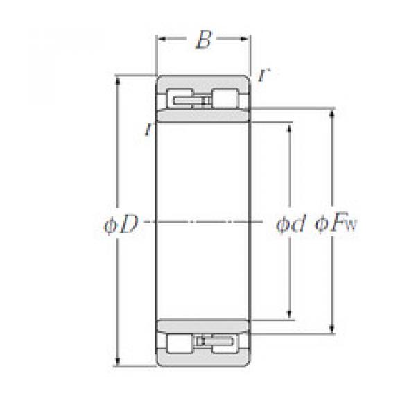 Подшипник NNU4924/W33 CYSD #1 image