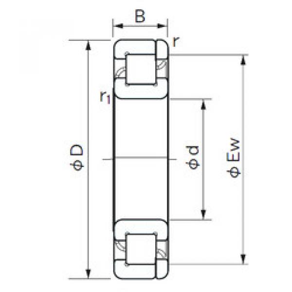 Подшипник NP 410 NACHI #1 image