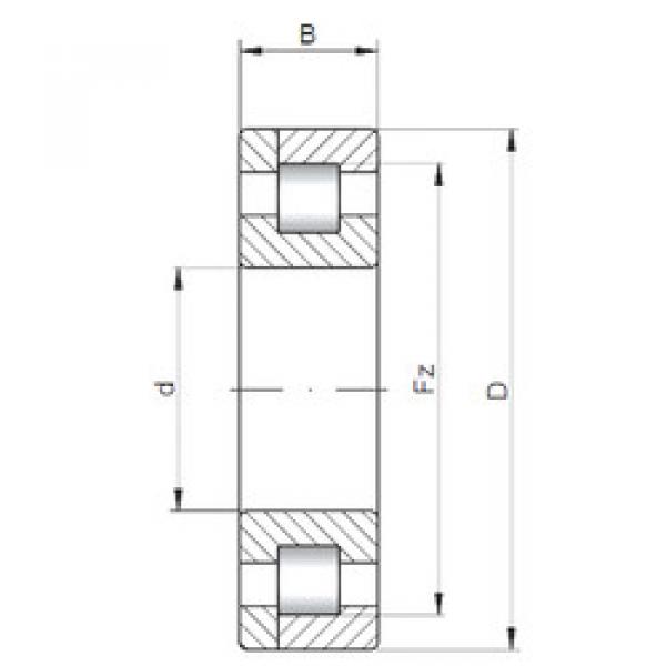 Подшипник NP214 E CX #1 image