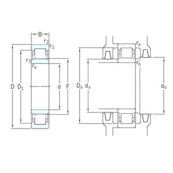 Подшипник NU1020M/HC5C3 SKF #1 image