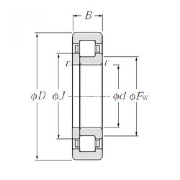 Подшипник NUP1088 NTN #1 image