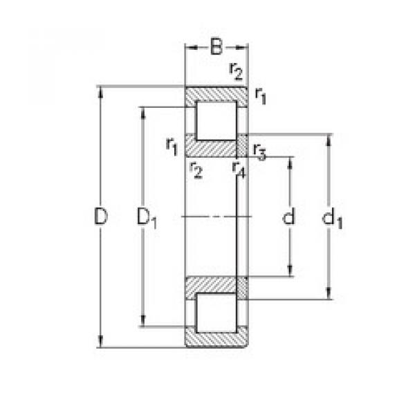 Подшипник NUP226-E-M6 NKE #1 image