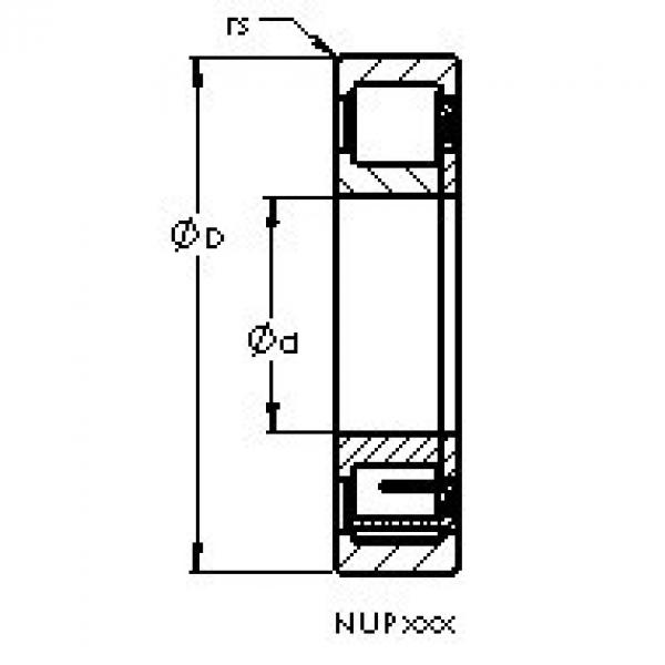 Подшипник NUP2304 E AST #1 image