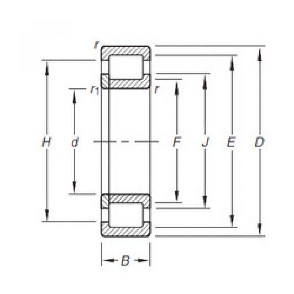 Подшипник NUP2209E.TVP Timken #1 image