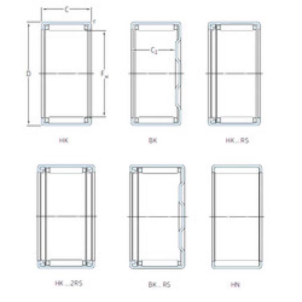 Подшипник HK3016 SKF #1 image