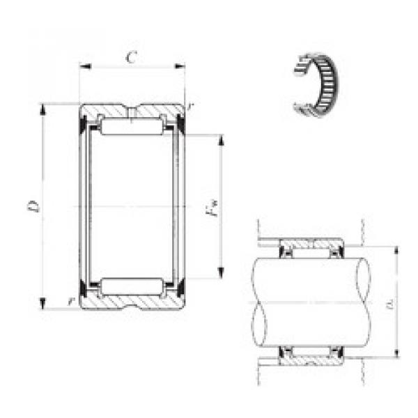 Подшипник RNA 4917UU IKO #1 image